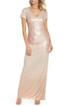 Women's Adrianna Papell Ombre Sequin Gown - Pink