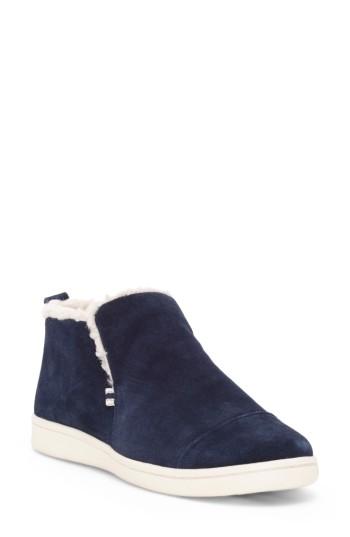Women's Ed Ellen Degeneres Cambon Faux-shearling Lined Bootie M - Blue