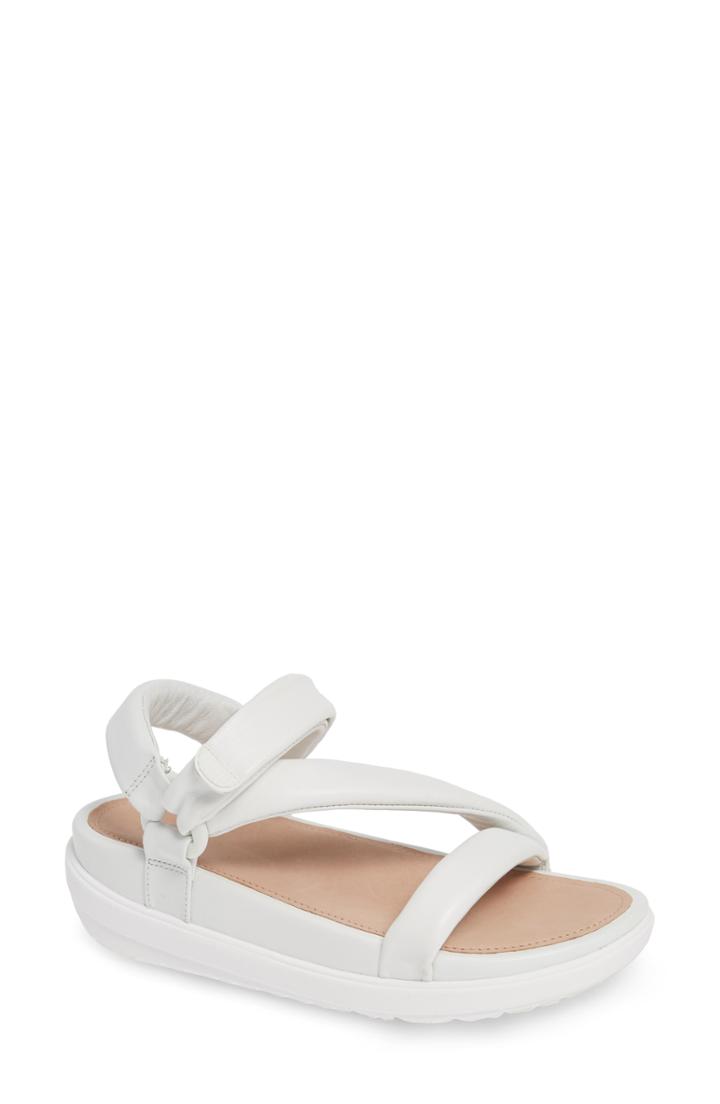 Women's Fitflop Loosh Luxe Z-strap Sandal M - White