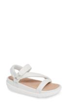 Women's Fitflop Loosh Luxe Z-strap Sandal M - White