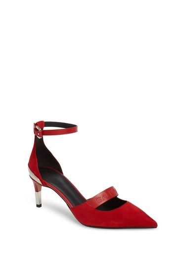 Women's Balmain Chance Ankle Strap Pointy Toe Pump