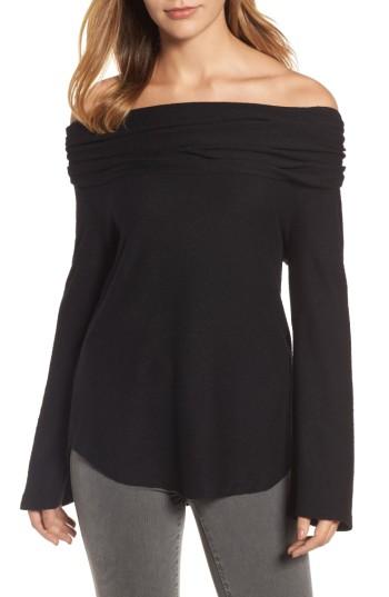 Women's Gibson Off The Shoulder Convertible Top - Black