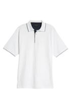 Men's Bobby Jones Solid Tipped Polo, Size - White