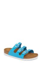 Women's Birkenstock 'florida' Soft Footbed Sandal -5.5us / 36eu D - Blue
