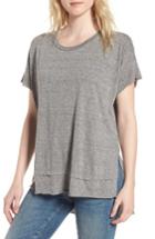 Women's Current/elliott The High/low Tee - Grey