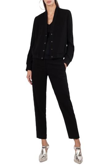 Women's Akris Punto Techno Bomber Jacket