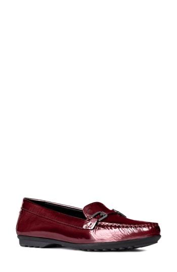Women's Geox Alida Loafer Us / 35eu - Burgundy