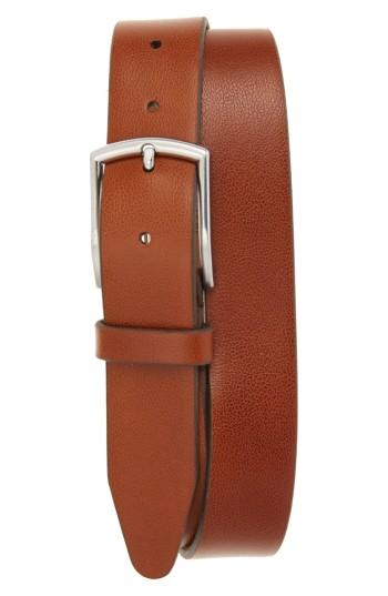 Men's Allen Edmonds Bayview Ave. Leather Belt - Walnut