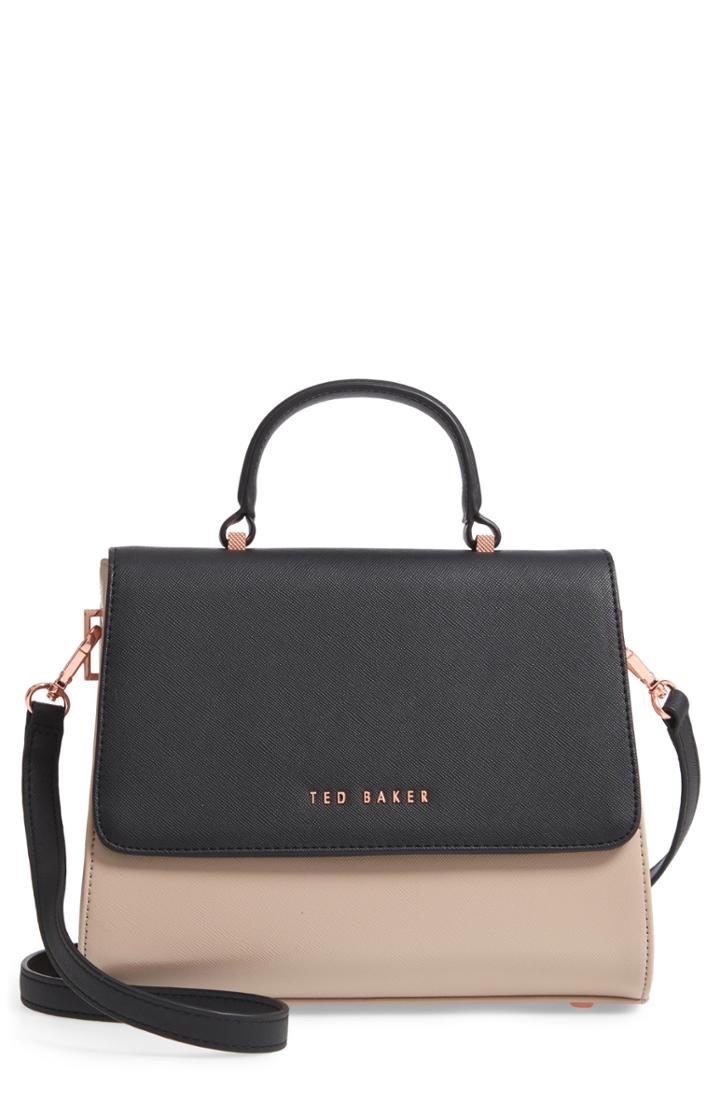 Ted Baker London Small Hermine Faux Leather Satchel -