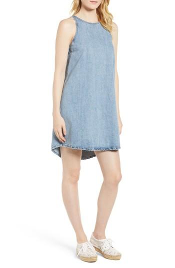 Women's Lucky Brand Denim Tank Dress - Blue