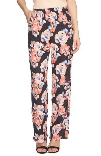 Women's Cece Floral Print Wide Leg Pants