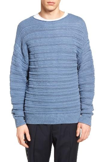 Men's Vince Ribbed Crewneck Sweater