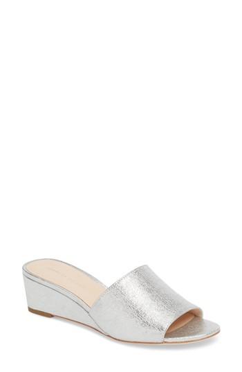 Women's Loeffler Randall Tilly Wedge Slide Sandal - Metallic