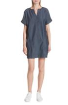 Women's Atm Anthony Thomas Melillo Chambray Shift Dress - Blue