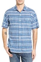 Men's Tommy Bahama The Ikats Meow Standard Fit Plaid Sport Shirt