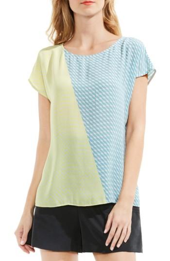 Women's Vince Camuto Modern Slant Blouse - Blue