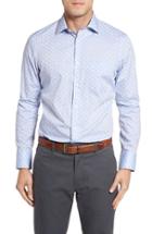 Men's John W. Nordstrom Regular Fit Non-iron Paisley Dobby Sport Shirt