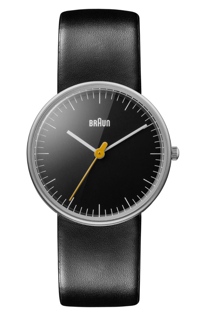 Women's Braun Classic Leather Strap Watch, 31mm