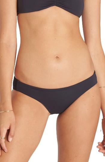 Women's Billabong Sol Searcher Lowrider Bikini Bottoms - Black