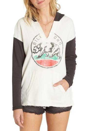 Women's Billabong Days Off Hoodie - Grey