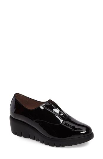 Women's Wonders Platform Derby .5-10us / 41eu - Black