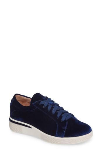 Women's Gentle Souls Haddie Low Platform Sneaker .5 M - Blue