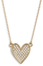 Women's Vince Camuto Pave Heart Pendant Necklace