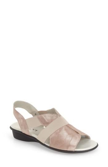 Women's Sesto Meucci 'ella' Wedge Sandal M - Beige