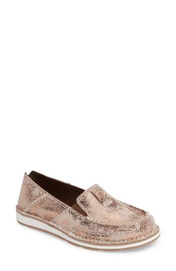 Women's Ariat Cruiser Slip-on Loafer M - Pink