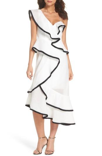 Women's Keepsake The Label My Everything One-shoulder Asymmetric Dress - Ivory