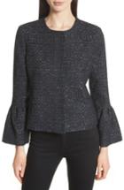 Women's Helene Berman Zoe Bell Cuff Tweed Jacket