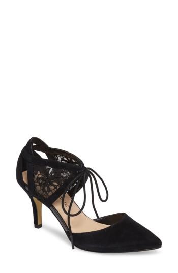 Women's Bella Vita Demi Lace D'orsay Pump .5 N - Black