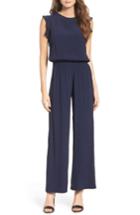 Women's Fraiche By J Blouson Jumpsuit - Blue