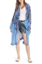 Women's Free People Don't Know Kimono /small - Blue