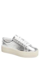 Women's Marc Fisher D Emmy Platform Sneaker, Size 5 M - White