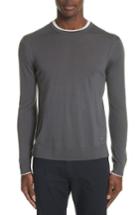 Men's Emporio Armani Slim Fit Wool Sweater - Grey