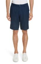Men's Onia Austin Linen Shorts - Blue