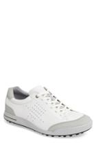 Men's Ecco Street Retro Hm Golf Shoe -7.5us / 41eu - White