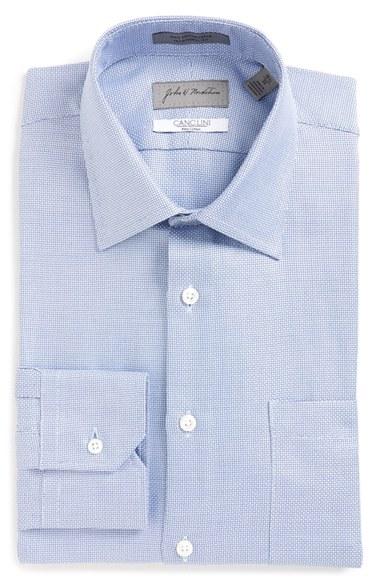 Men's John W. Nordstrom Traditional Fit Dress Shirt