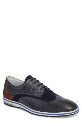 Men's Cycleur De Luxe Pulsano Textured Wingtip .5us / 40eu - Blue