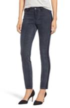 Women's Nic+zoe Shadow Knit Denim Skinny Pants - Blue