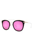 Women's Diff Zoey 51mm Polarized Sunglasses - Black/ Pink