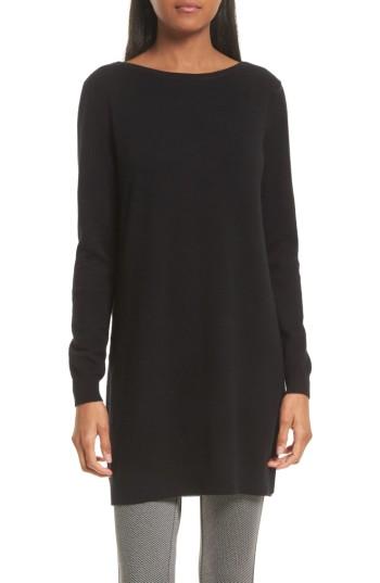 Women's Theory Beninaty B Cashmere Sweater, Size - Black