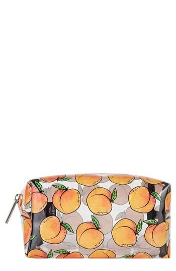 Skinny Dip Peachy Clear Makeup Bag, Size - No Color
