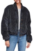 Women's Free People Main Squeeze Quilted Jacket - Black