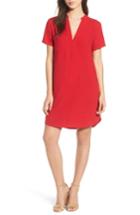 Women's Hailey Crepe Dress, Size - Red