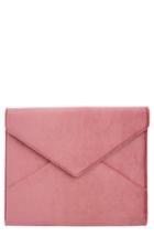 Sonix Rose Velvet Laptop Clutch -