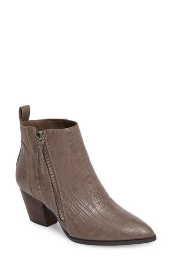 Women's Bella Vita Everst Ii Pointy Toe Bootie N - Grey