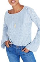 Women's Madewell Convertible Cold Shoulder Top