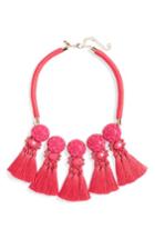 Women's Topshop Multi Tassel Collar Necklace